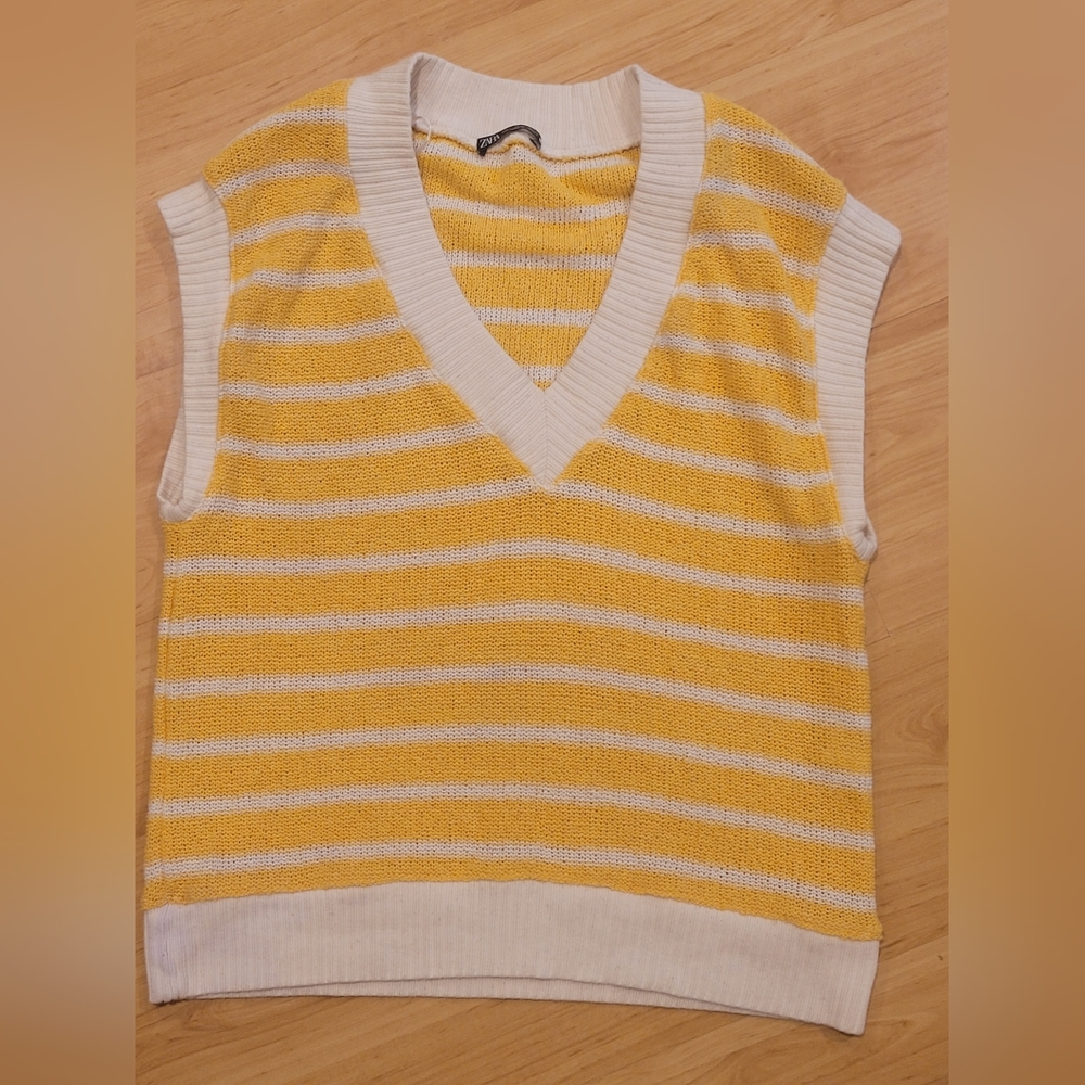 Zara knit sweater vest